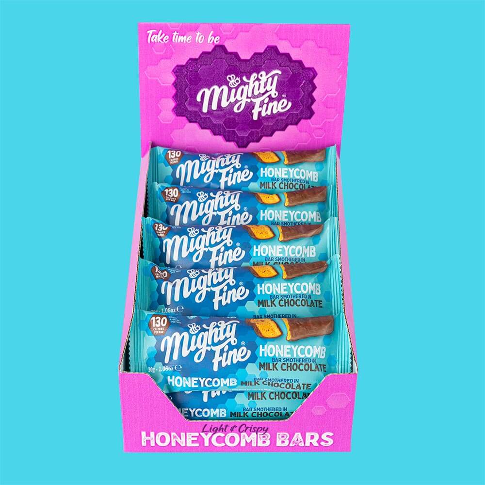 Milk Chocolate Honeycomb Bars 15 x 30g